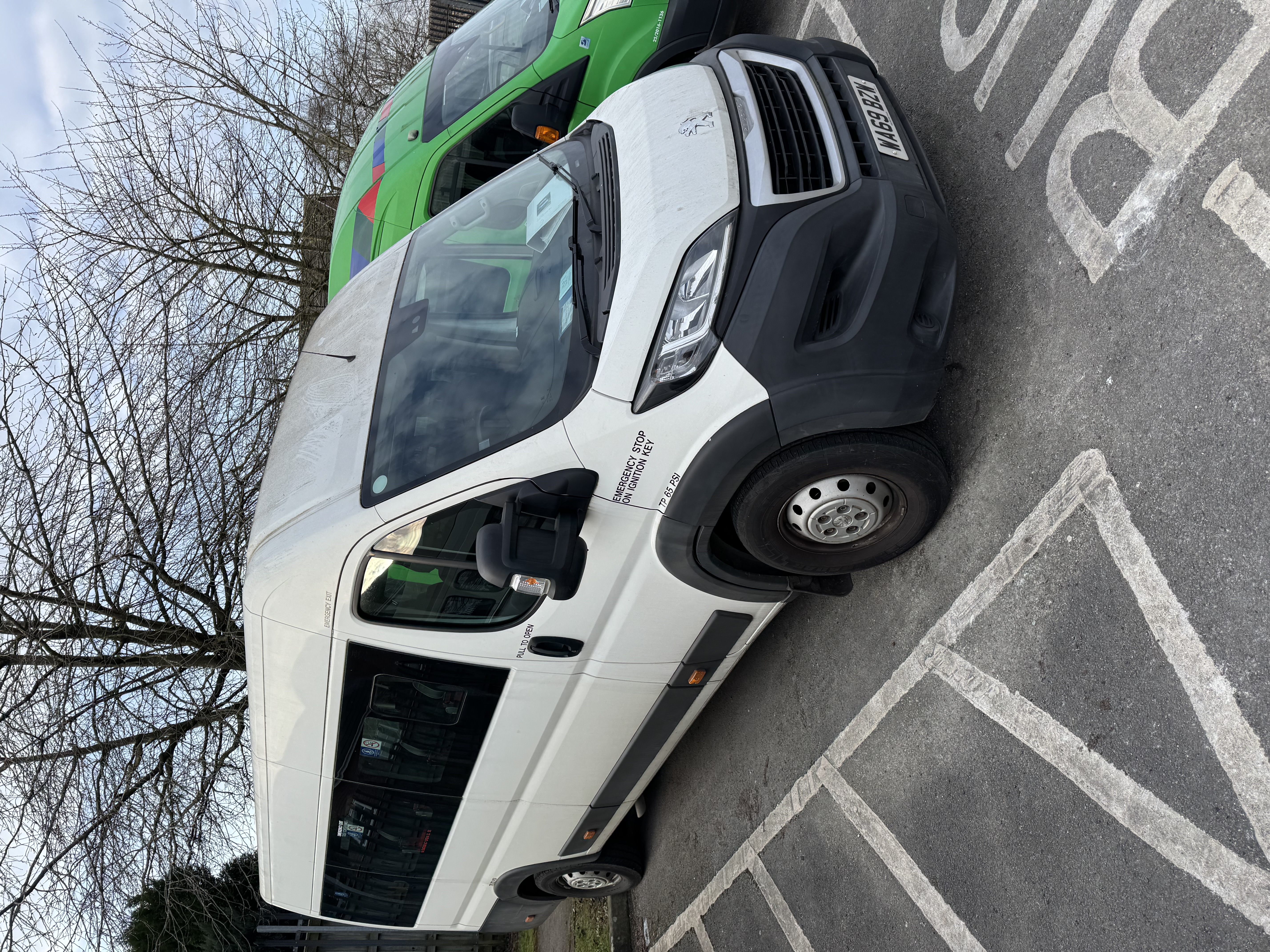 Commercial van interior cleaning - professional valeting service
